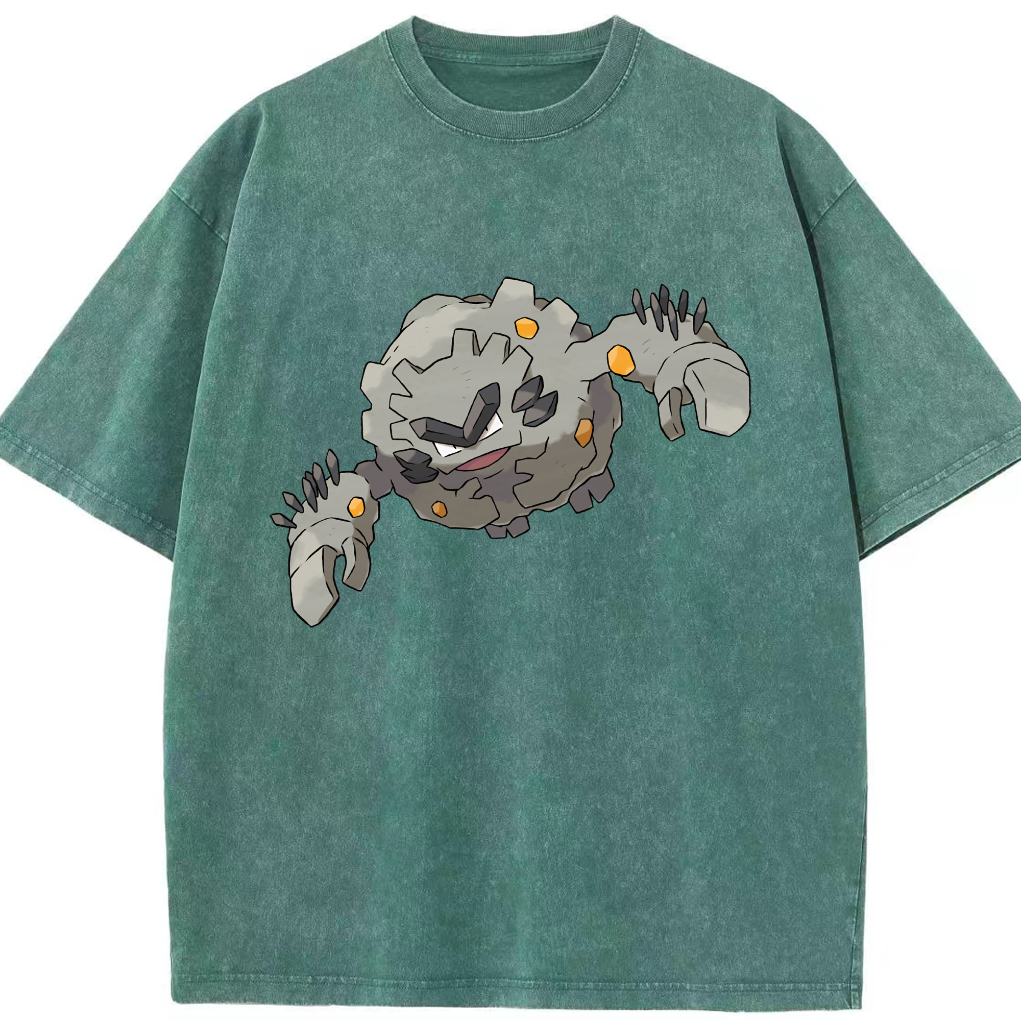 （画像用） ポケットモンスター Pokémon 綿100% ヴィンテージ風 半袖Tシャツ（フロントプリント）
